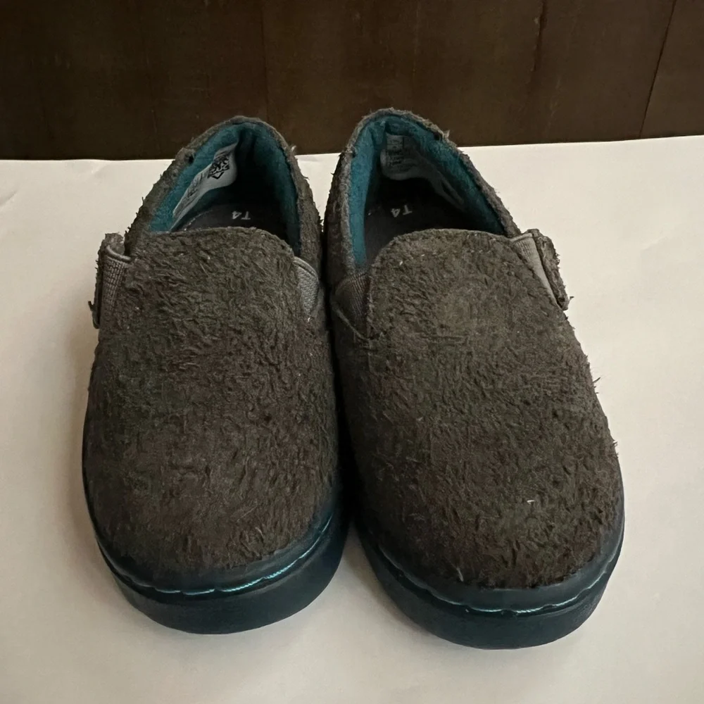Toms‎ Kids Charcoal Slip-On Slippers